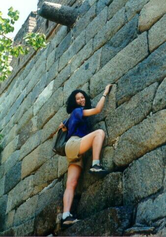 Julan Climbing the Great Wall